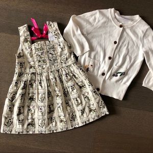 Hanna Dress and cardigan